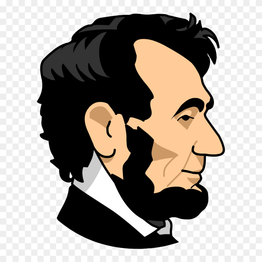 880x880 Goodly Abe Lincoln, Storyteller - Clipart De Narración De Cuentos