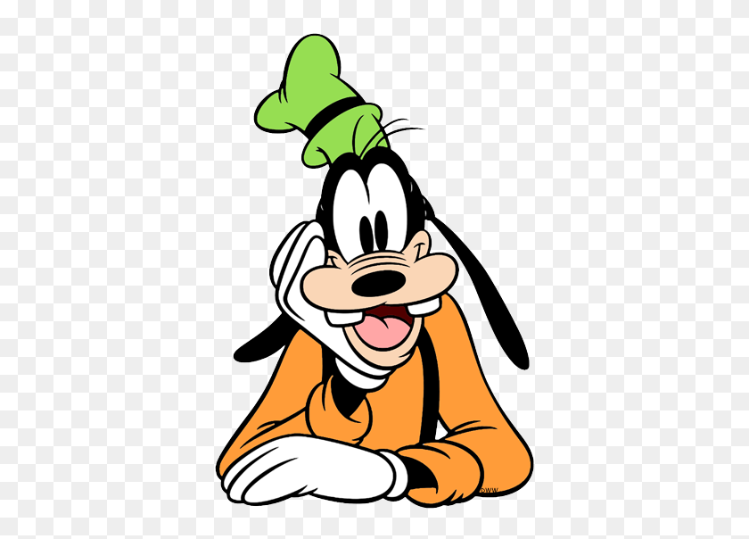 375x544 Goofy Clipart Disney Clipart Galore - Excited Face Clipart
