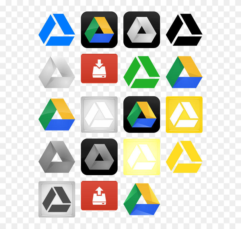 592x740 Google Drive - Icono De Google Drive Png