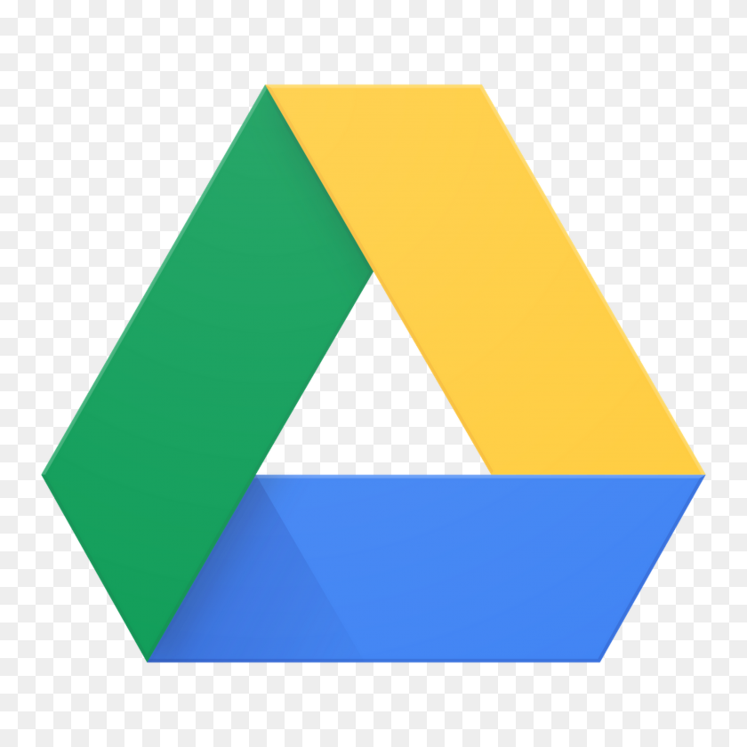 2800x2800 Google Drive Logo - PNG Rectangle