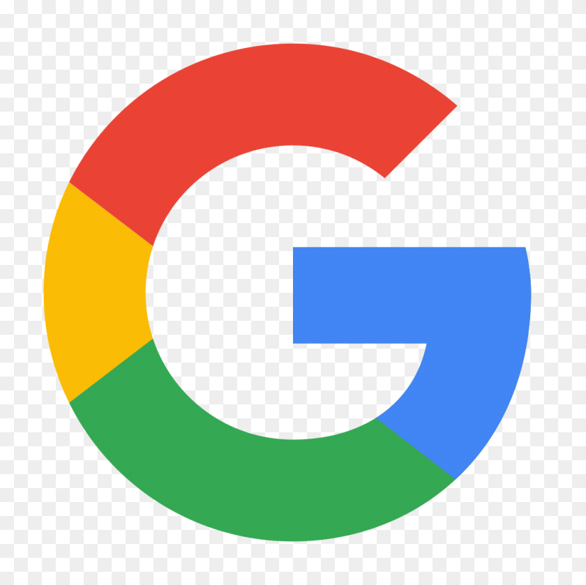 1000x1000 Logotipo De Google G - Marca Comercial Png