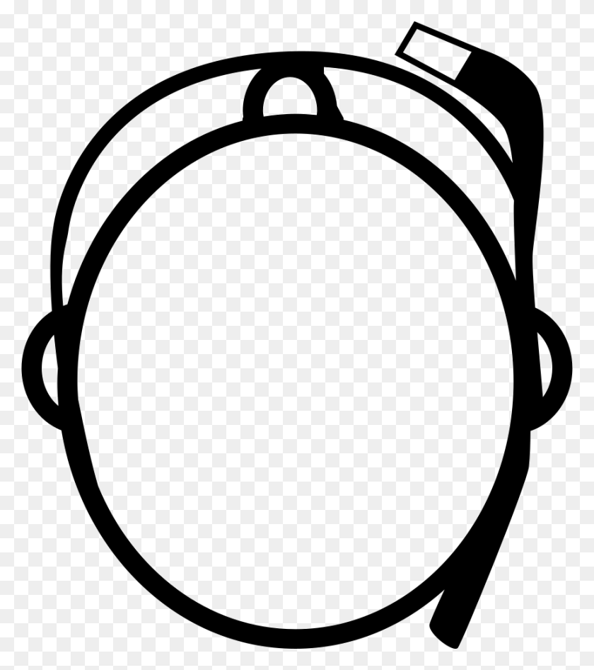 862x980 Google Glasses On Person Head From Top View Png Icon Free - Top View PNG