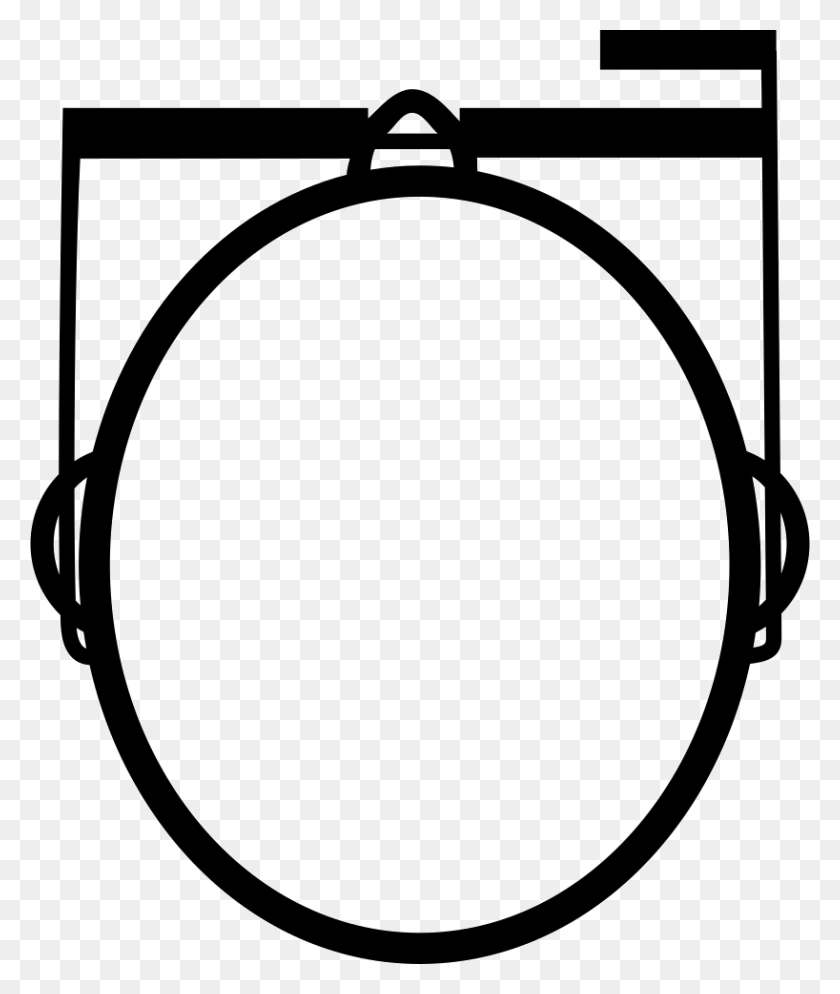 818x980 Google Glasses Top View On A Bald Head Png Icon Free Download - Top View PNG
