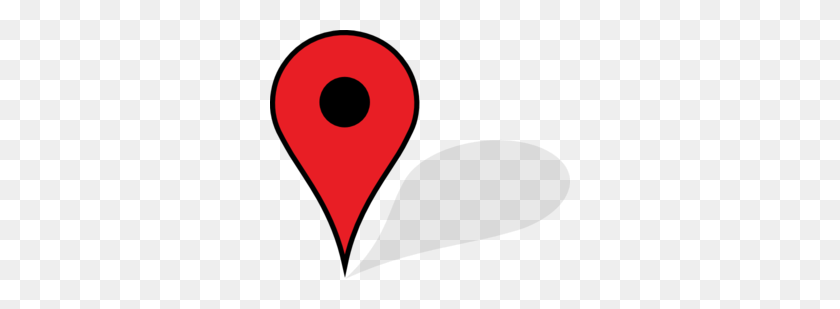 300x249 Google Location Icon Vector - Push Pin Clipart