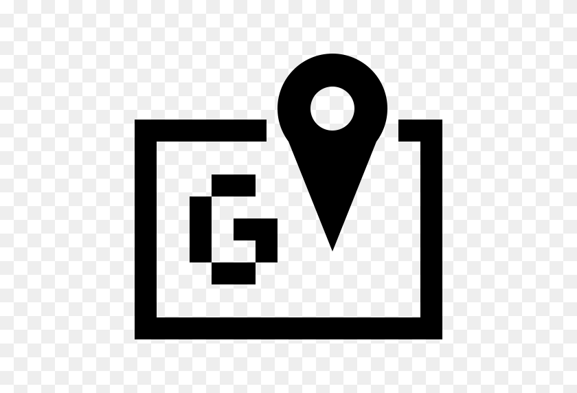 512x512 Google Map, Google Map, Map Icon With Png And Vector Format - Google Map Icon PNG
