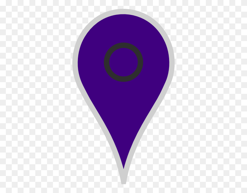 348x598 Указатель Карты Google Фиолетовый Клипарт Скачать - Африканский Фиолетовый Клипарт