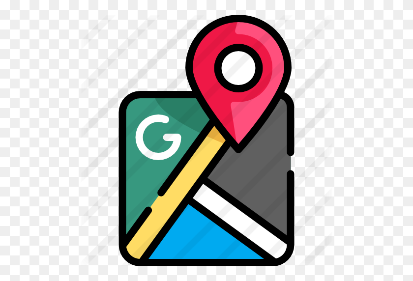 512x512 Карты Google - Значок Карты Google Png