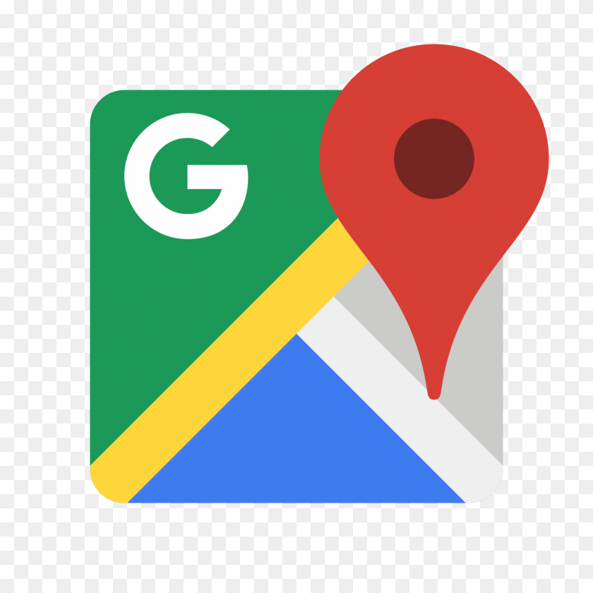 1600x1600 Google Maps Icon - Map Icon PNG