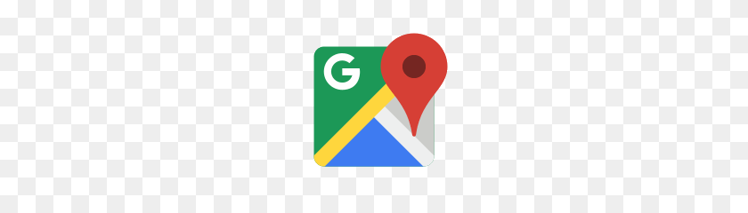 180x180 Google Maps Icon - Drop Pin PNG