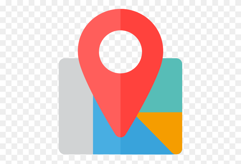 512x512 Google Maps, Location, Map Icon With Png And Vector Format - Google Maps Pin PNG