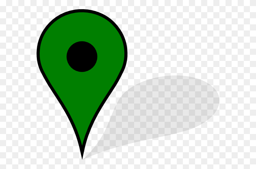 600x495 Pin De Google Maps Verde Clipart - Pin De Google Maps Png