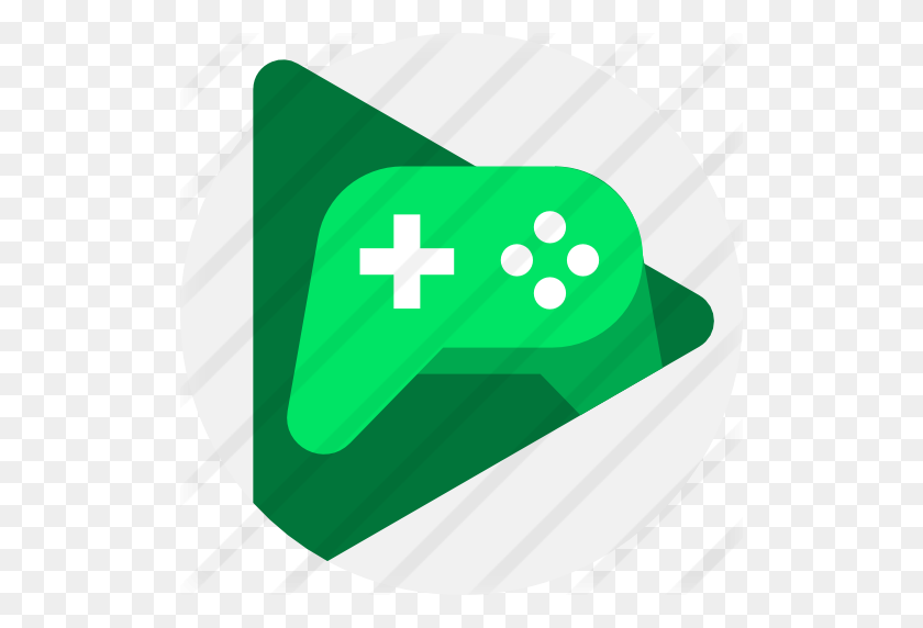 512x512 Google Play Games - Game Icon PNG