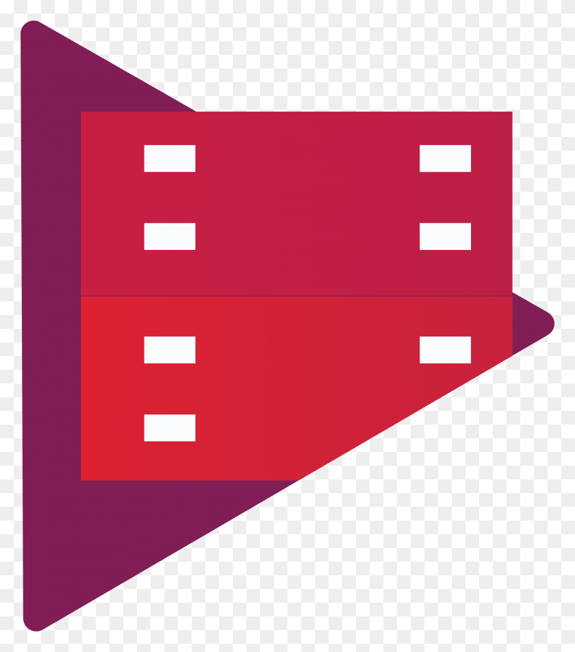 2400x2746 Google Play Movies Tv Logo Png Transparent Vector - Google Play Logo Png