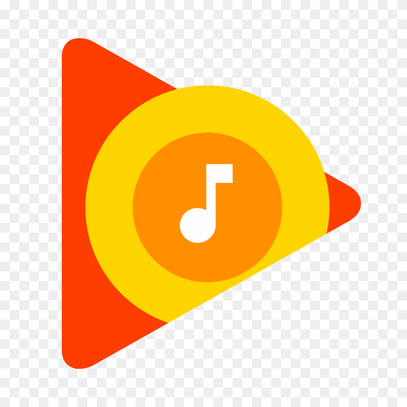 1600x1600 Icono De Google Play Music - Icono De Reproducción Png