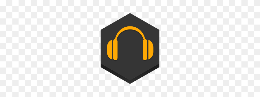 256x256 Google Play Music Icono Hexagonal Iconset - Google Play Music Logotipo Png