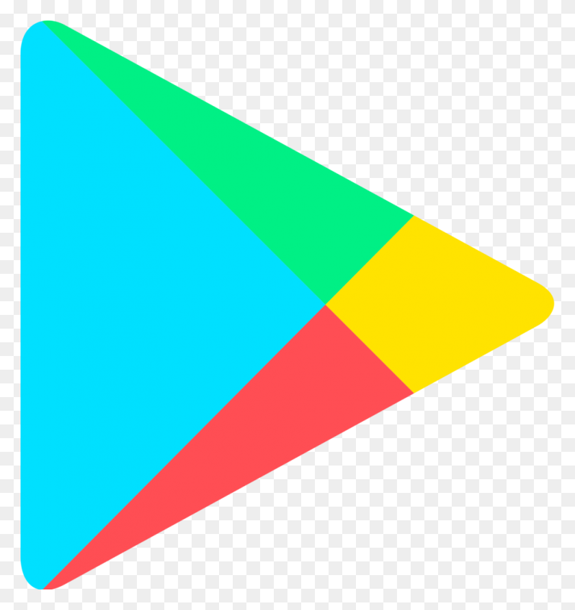 961x1024 Логотип Google Play Png - Логотип Google Play Музыка Png