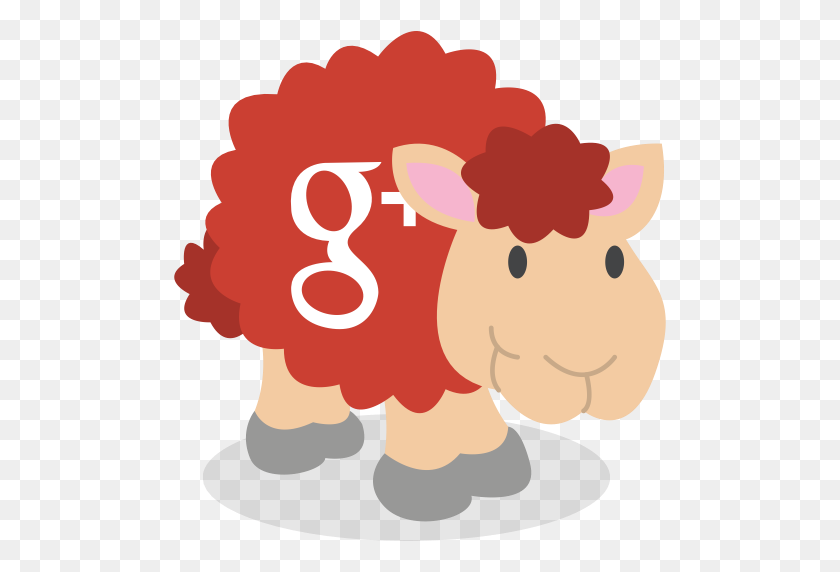 512x512 Icono De Google Plus, Icono De Google Advantage, Icono De Gplus, Icono De Oveja - Google Plus Png