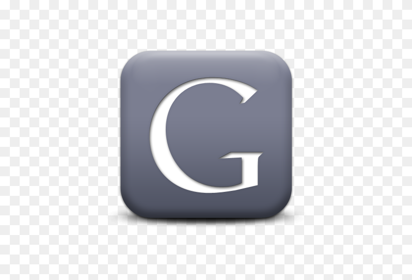512x512 Серый Значок Google Plus - Логотип Google Plus Png