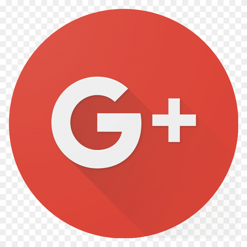1664x1664 Google Plus Png Transparent Google Plus Images - PNG Red Circle