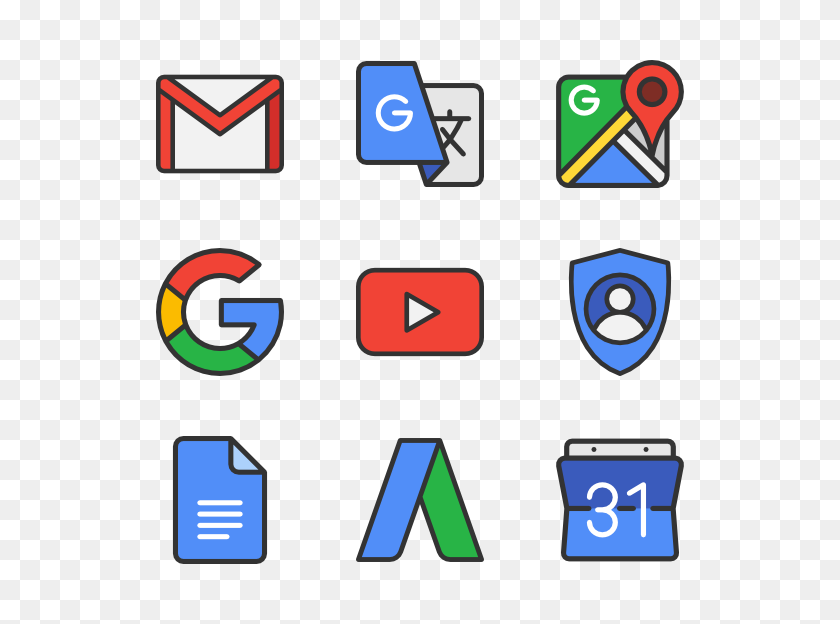 600x564 Google Png Прозрачные Изображения, Картинки, Фото Png Изображения - Логотип Google Png Прозрачный Фон