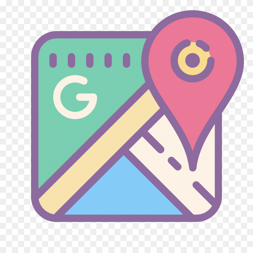 1600x1600 Значок Googlemaps - Карты Google Png