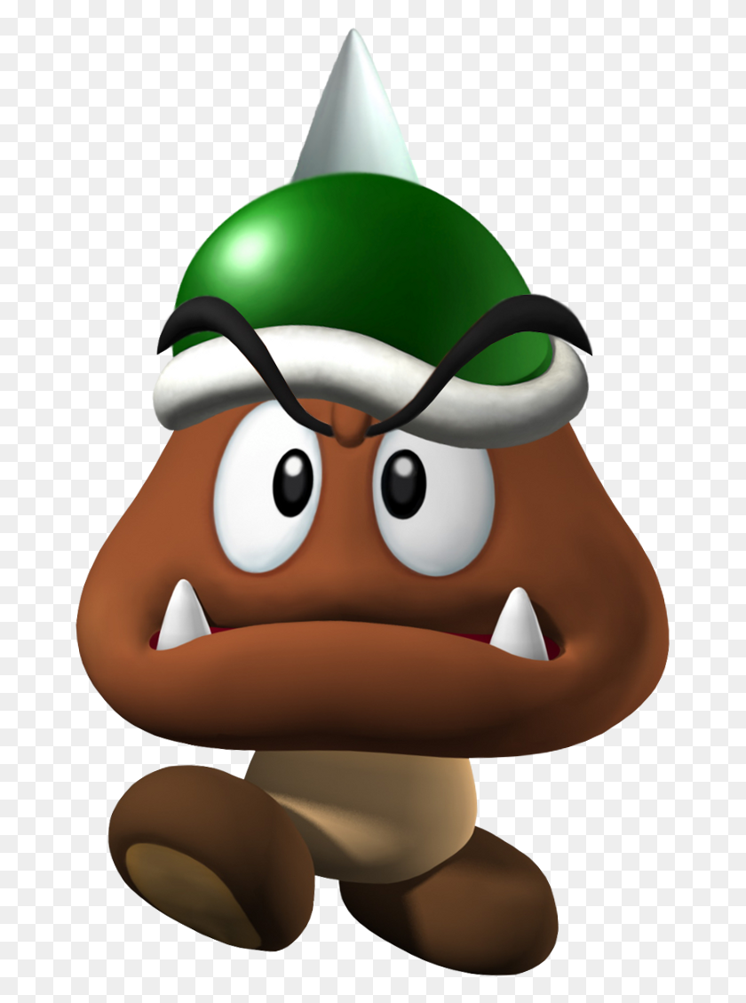 670x1069 Goomba With A Hat - Goomba PNG