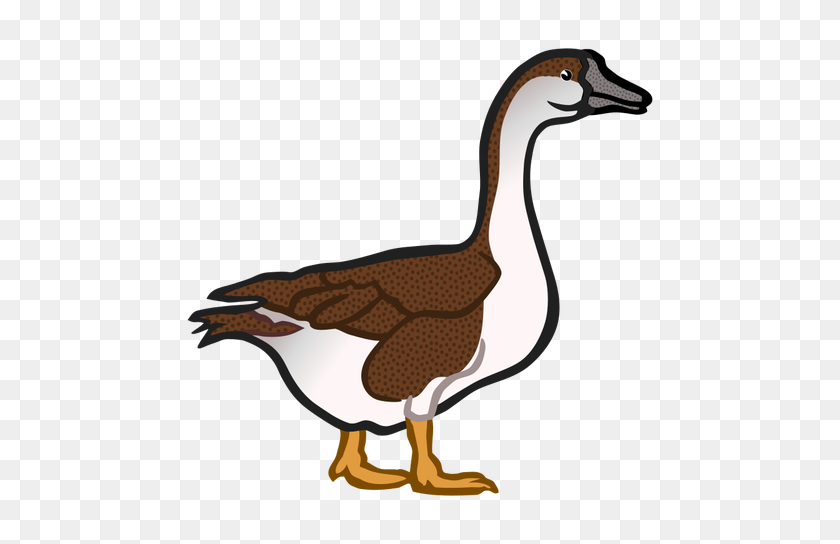 500x484 Goose Clip Art - Mother Goose Clipart