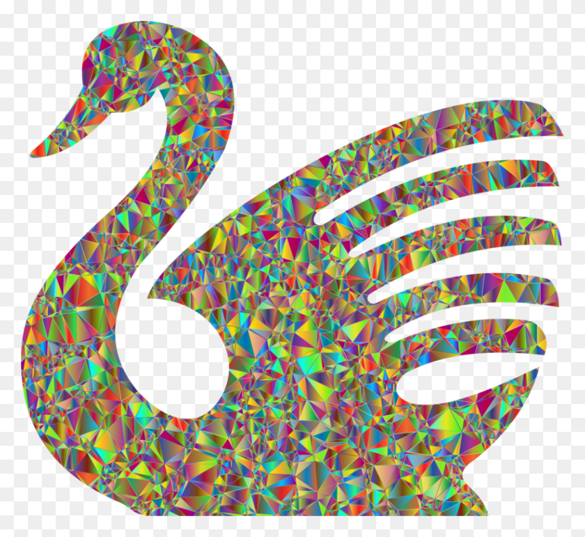 822x750 Goose Mute Swan Water Bird Black Swan - Swan Clipart