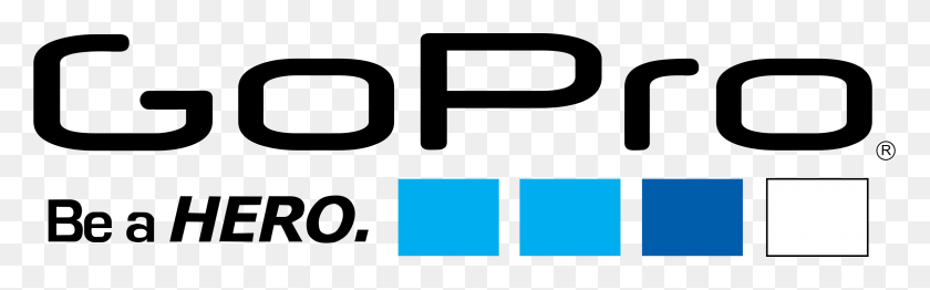 2400x622 Логотип Gopro Герой Png С Прозрачным Вектором - Логотип Gopro Png