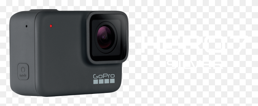 2999x1110 Gopro Si Action Cam, Gopro Silver - Gopro PNG
