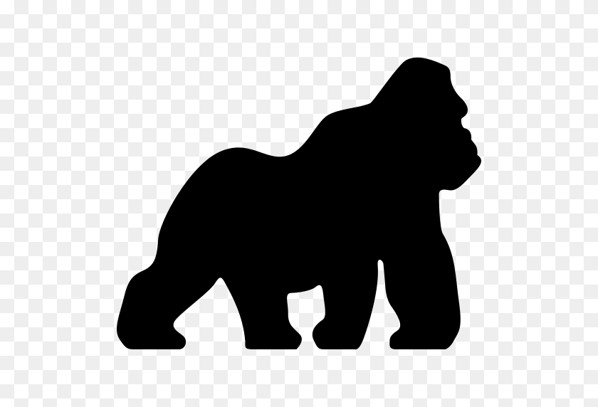 512x512 Gorilla Png Icon - Gorilla Clipart PNG