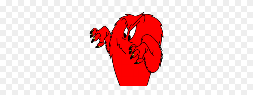 256x256 Gossamer Angry Icon Looney Tunes Iconset Sykonist - Angry Pepe PNG