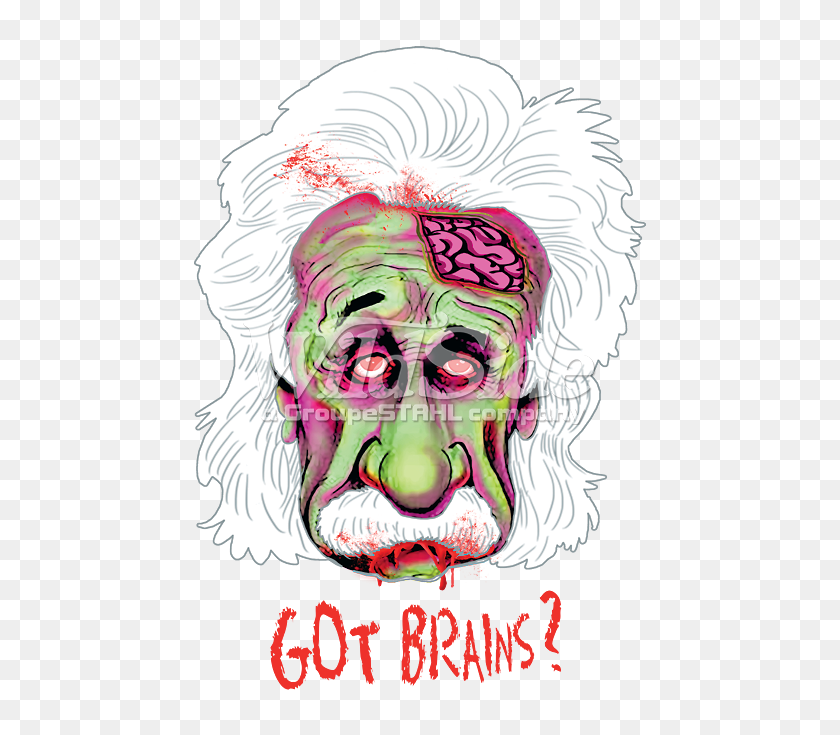 675x675 Got Brains - Einstein PNG