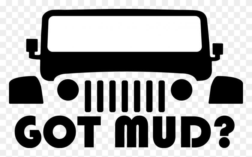 1399x834 Got Mud Decal Trail Calcomanías - Jeep Logotipo De Imágenes Prediseñadas