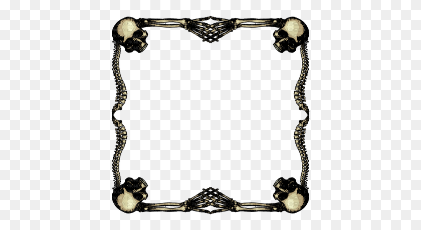 400x400 Gothic Bp, Frame Halloween - Gothic Frame PNG