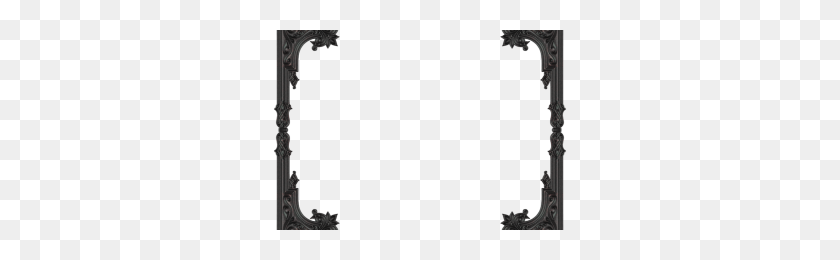 300x200 Gothic Frame Png Png Image - Gothic Frame PNG