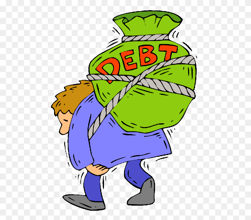 500x675 Government Encourages Debt, Which Discourages Entrepreneurship - Lots Of Money Clipart