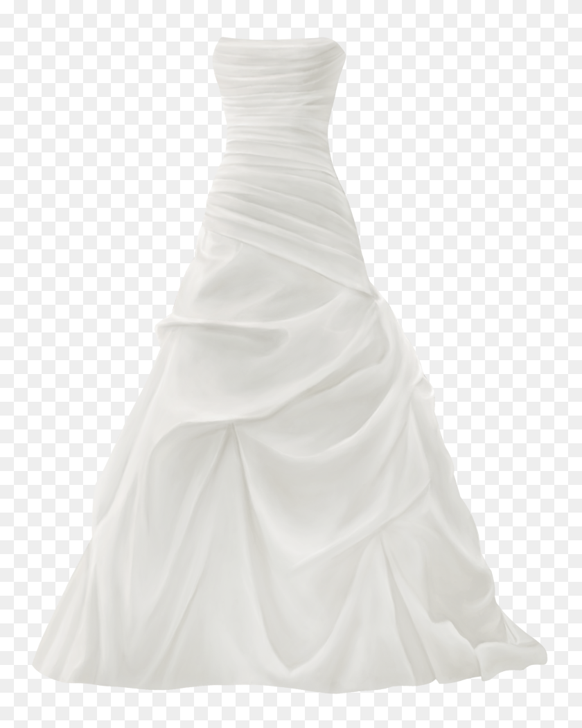 3718x4726 Gown Wedding Dress Png Clip Art - Wedding Clipart Transparent Background