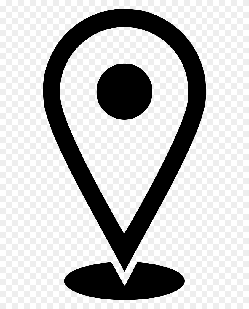 550x980 Png Значок Gps