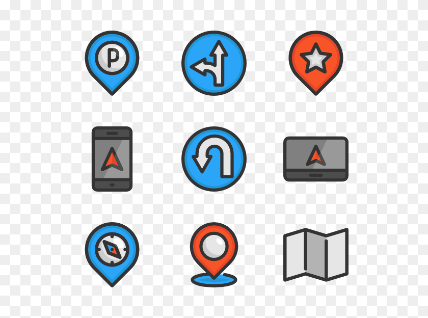 600x564 Gps Icons - Gps Icon PNG