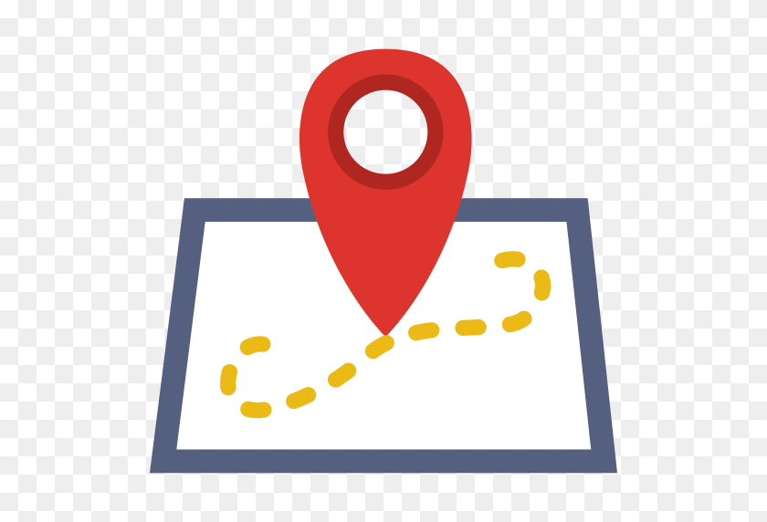 512x512 Gps, Location, Map Icon With Png And Vector Format For Free - Gps PNG