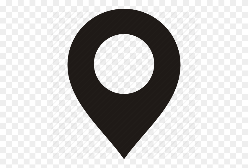 512x512 Gps, Location, Map, Navigation, Pn Icon - Location Symbol PNG