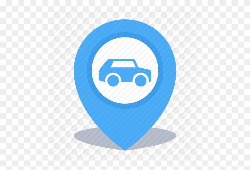 512x512 Gps, Location, Map Pin, Pin, Rent A Car Icon - Location Pin PNG
