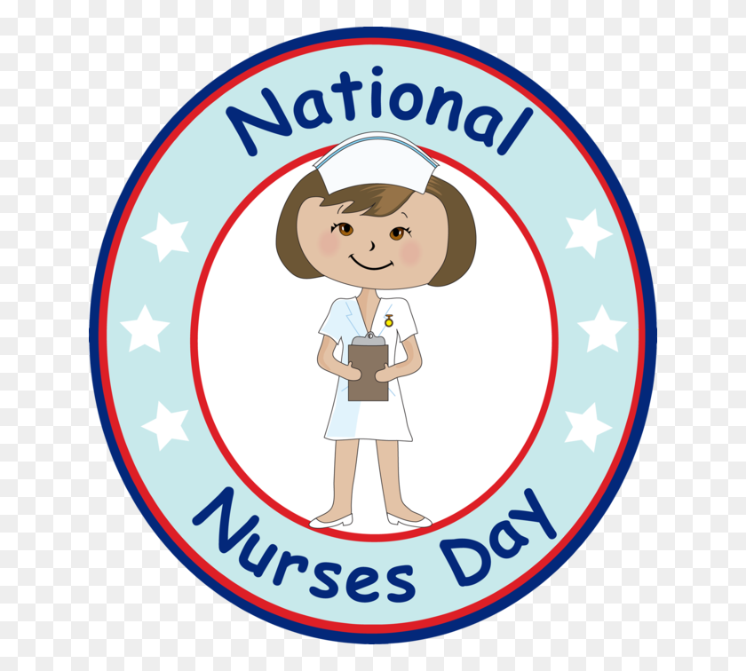 640x696 Возьмите Этот Клип Для Национального Дня Медсестры - Клипарт На День Медсестры