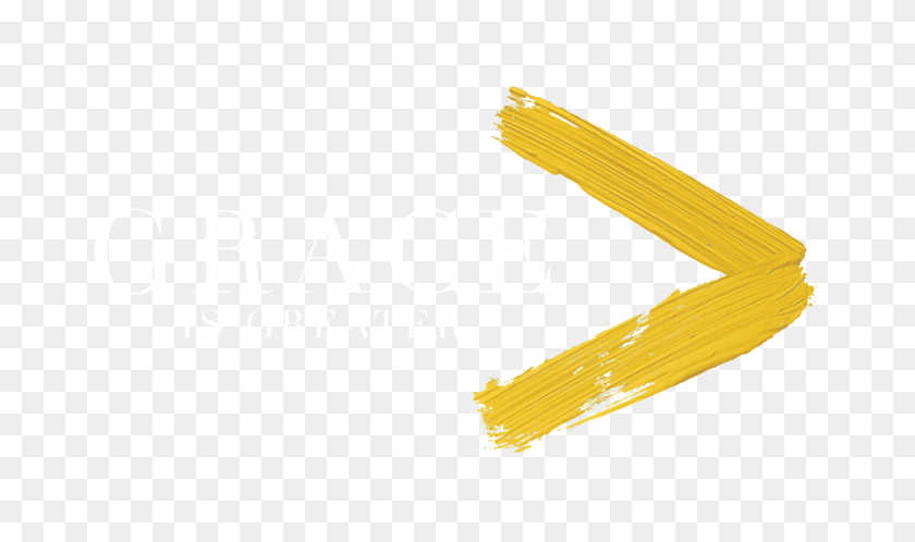 1920x1080 Grace Is Greater - Gold Paint PNG