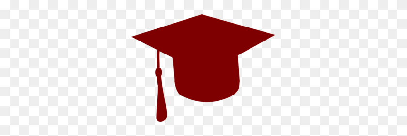 297x222 Grad Cap Crimson Clipart - Cap De Graduación Y Diploma De Imágenes Prediseñadas Gratis