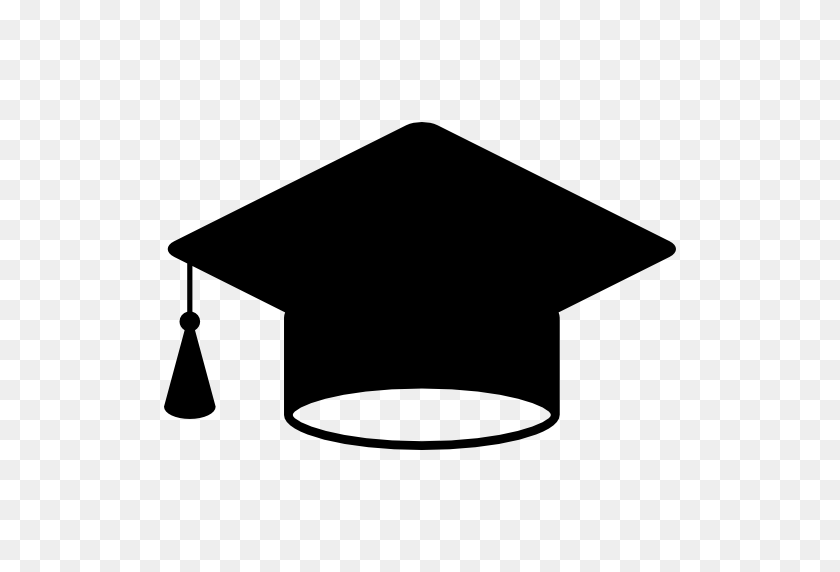 512x512 Graduado Cap, Graduación, Educación, Cap, Sombrero, Graduación Cap - Icono De Cap De Graduación Png