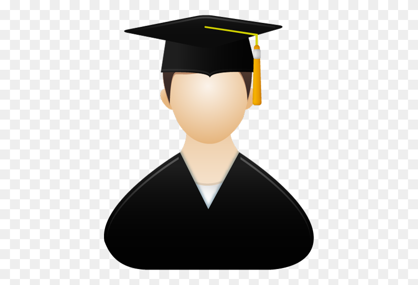 512x512 Graduado, Masculino, Hombre, Icono De Estudiante - Icono De Estudiante Png