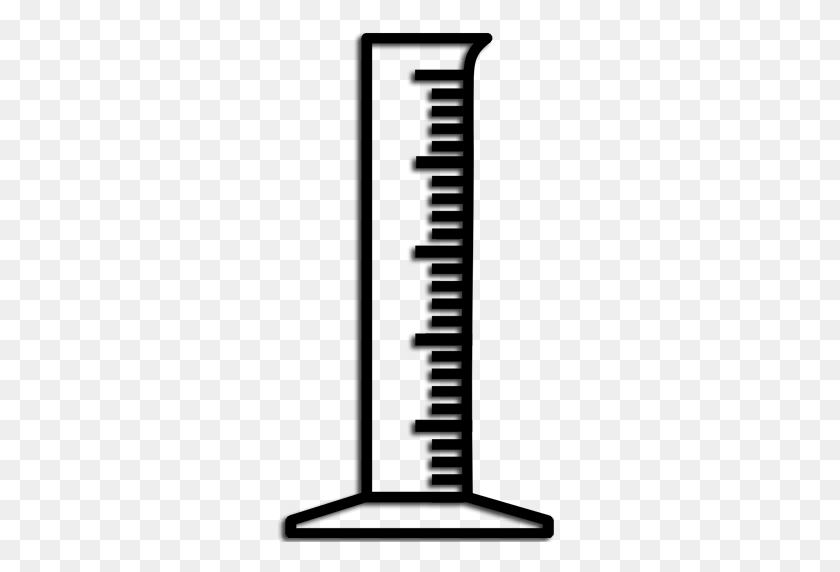 512x512 Graduated Cylinder Clipart Look At Graduated Cylinder Clip Art - Keyboard Clipart Black And White