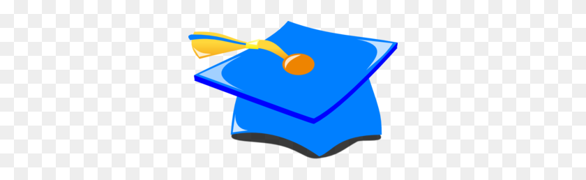 300x198 Graduation Cap And Gown Clipart - Cap And Gown Clipart